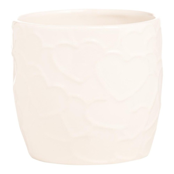 VASO CERAMICA CM.10.5 BIANCO